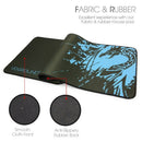 Voground Blue Dragon Speed Locking Edge Natural Rubber Mouse Pad Large Wate