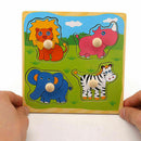 Baby Child Kid Wooden Creative Colorful Educational Toys Puzzle Q7O5 Brick D4C3