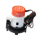 Electric 350GPH Bilge Pump For Submersible Seaplane Motor Homes Float Switch