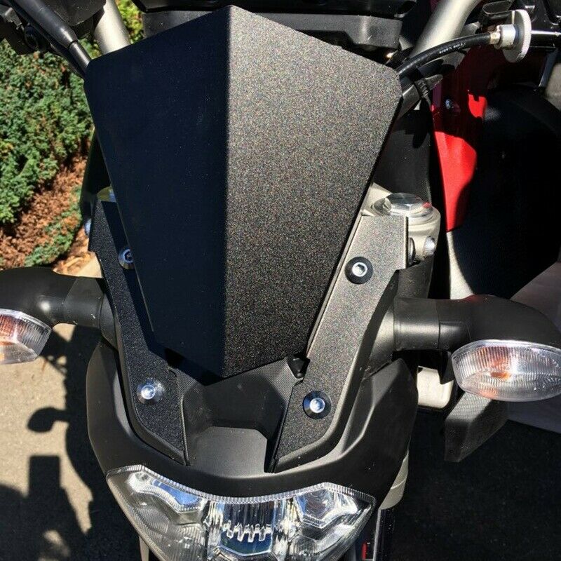 MT07 Motorcycle Aluminum Motorbike Windshield Windscreen For Yamaha MT07 20