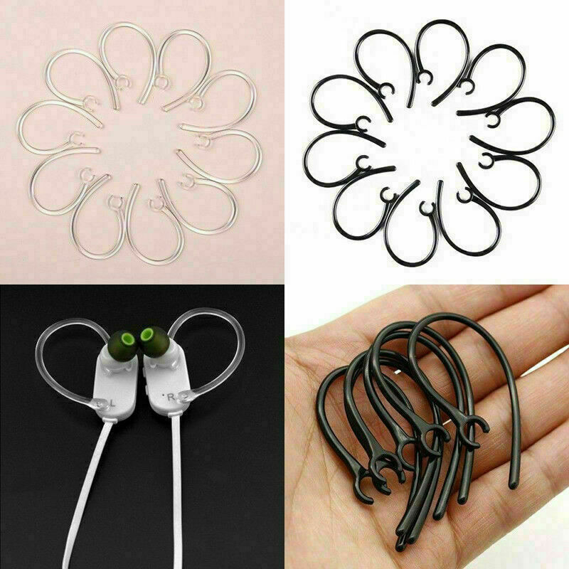 10 x Replacement Earhook Ear Hook Loop Earloop Clip W4T5 Headset For Blueto I3K9