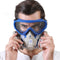 Spray One-Piece Painting Dust-Proof Anti-Splash Gas Face Cover with Glasses Effi