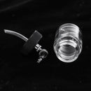 Professional Clear Dual-Action Side-Pot Airbrush Glass Bottle Paint Cup 22CC