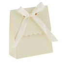 12 Pieces Paper Candy Gift Boxes with Ribbon Party Gift 7.5 x 3.5 x 8.8cm