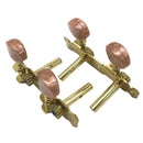 Classical Mini Guitar Bass Ukulele Uke Tuning Pegs Machine Heads w/ Screws