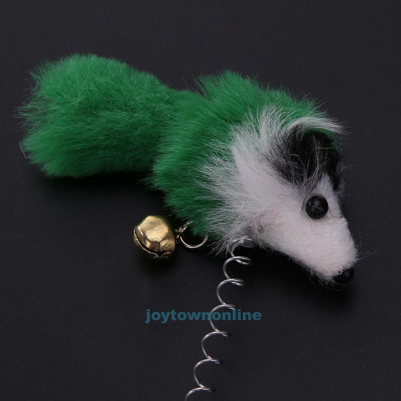 3Pcs Mini Plush Mouse Pet Cat Activity Toys Funny Playing Toys Bottom Sucker