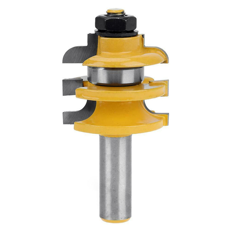 Shank Woodworking Cutter Stacked Rail Stile Router Bit Cutting Accessories