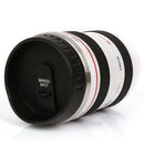 Best Camera Lens Thermos Stainless Steel Cup/ Mug for Coffee or Tea White