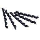 5pcs Bicycle Brake Cable Protector Anti-friction Bike Line Wrap(Black)