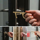 Contactless Hand Hygiene Antimicrobial Brass Door Opener Elevator Handle K Ew