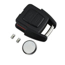 For Vauxhall Opel Astra Vectra Zafira Remote Key Fob Case Full Repair Kit M&O