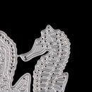 Seahorse Metal Cutting Die For DIY Scrapbooking Album Paper Cards  JR