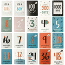 Baby Photography Newborn Props Infant Growth Commemorative Card care. G2E8 L5A7