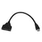 HDMI HD 1 in 2 Adapter Cable Conversion Cable Video Adapter for PC HD TV