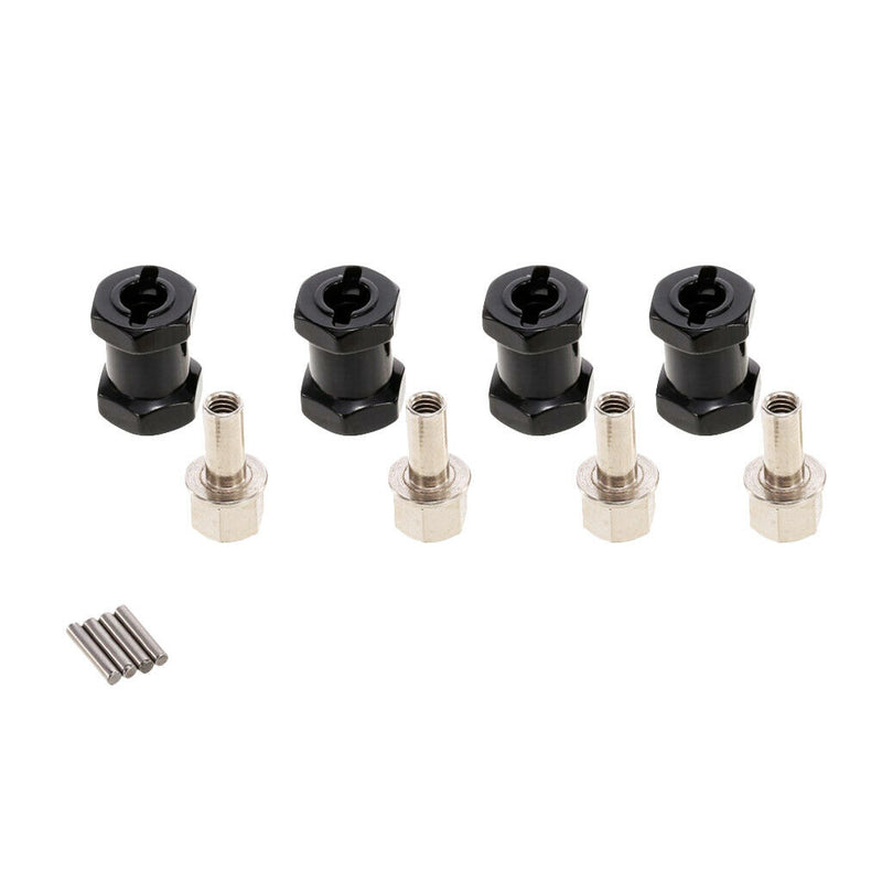 Wheel Hub 17mm Extended Adapter Coupler for 1/10 Axial SCX10 HPI Upgrade Parts