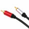 2RCA to 2 RCA Coaxial Audio Cable 3.5MM Jack Stereo RCA Audio Cord Line Wire New