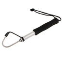 Telescopic Retractable Fish Gaff Stainless Steel Sea .Fishing Spear Hook Tackle*
