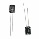 100 Pcs 25V 100uF 105C Radial Lead Electrolytic Capacitors M6W3
