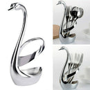 Stainless Steel Fork and Spoon Holder, Decoration Tableware Set kitchen Too M7U5