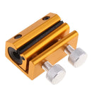 Orange Dual Cable Lubing Tool for Lubricating Clutch Brake Throttle Cables