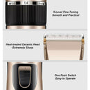 Professional Cordless Hair Clipper Beard Shaver Hair Cutting Kit Ceramic Head