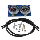 2 Cylinder Gauges Motorcycle Fuel Vacuum Carburetor Carb Synchronizer Balancer