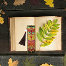 DIY Owl Special Shaped Diamond Painting Leather Bookmarks with Tassel Gifts