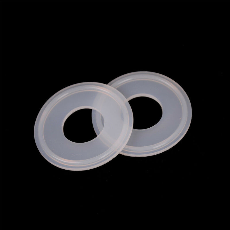 10Pcs 1" Sanitary   Clamp Silicon Gasket Fits 50.5mm OD Type Ferrule Flange J Nw