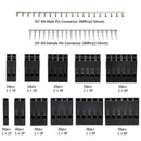 620Pcs 2.54mm Pitch JST SM 1 2 3 4 5 6 Pin Housing Connector Dupont Male Fe