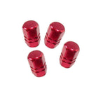 4x Red Bike Wheel Tyre Tire Valve Stem Air Dust Cover Screw Cap Auto Truck Q1L9