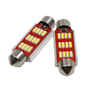 10Pcs Festoon Dome 4014 12SMD 36MM Canbus No Error LED License Plate Light Lamp