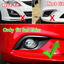 Fit for Atenza M6 GJ CHROME 2013 2014 2015 2016 Front Fog Light Lamp Cover  W6I2