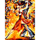 Frameless DIY Dancers Painting By Numbers Digital Oil Art Picture (WH-la44)