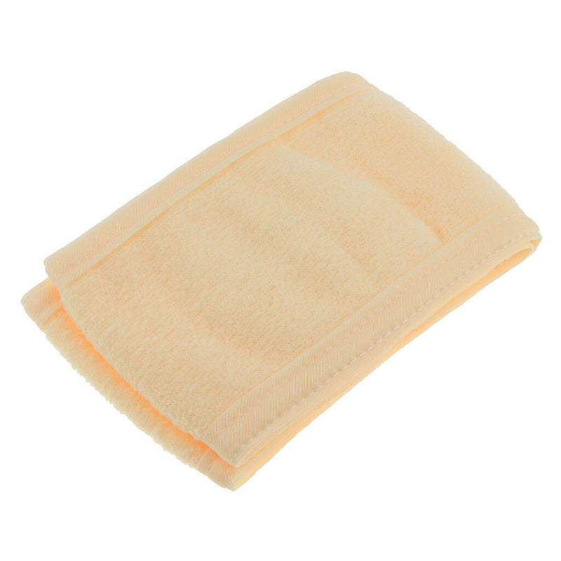 Girls Elastic Headband Wash Face Makeup SPA Stretch Soft Hair Band Yellow