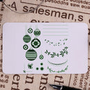 Olive Leaves Transparent Silicone Stamps Seals Set for Scrapbooking DIY A