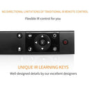 Voice Control 2.4G Wireless Fly Air Mouse Keyboard Sensing Remote Control