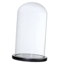 Glass Cover Landscape Vase Terrarium Container Flower Holder Dome_Black G