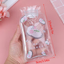 Transparent Cartoon Student Random PVC Hot Water Bottle Hand Warmer BagSA3C