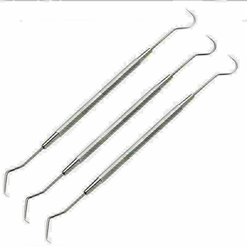 Dental Explorer Probe Dentist Teeth Clean Hygiene Instrument Tool New D2I2 M6T5