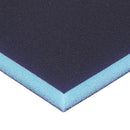 10Pc Coarse/Medium Grit Sanding Sponge Blue Small Area Polishing, 180 Grit