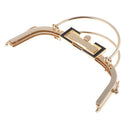 Metal Kiss Clasp Lock Arch Frame For Wallet Coin Bag DIY Crafts 10.5 x 11cm