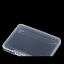 5pcs Plastic Transparent With Lid Storage Box Collection Container Case PartV3