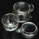 Transparent Clear Glass Milk Mug Coffee Tea Cup With Tea Infuser Filter&Lid New