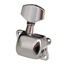 6 Pack of Semiclosed Guitar String Tuning Pegs All Right Guitar Machine Heads