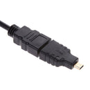 1080P Micro HDMI / Mini HDMI / HDMI to VGA Adapter with Audio(Blcak)