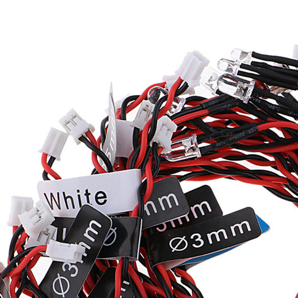 Replacement Parts LED Flashing Lights System for 1/8 1/10 HSP Traxxas RC Car