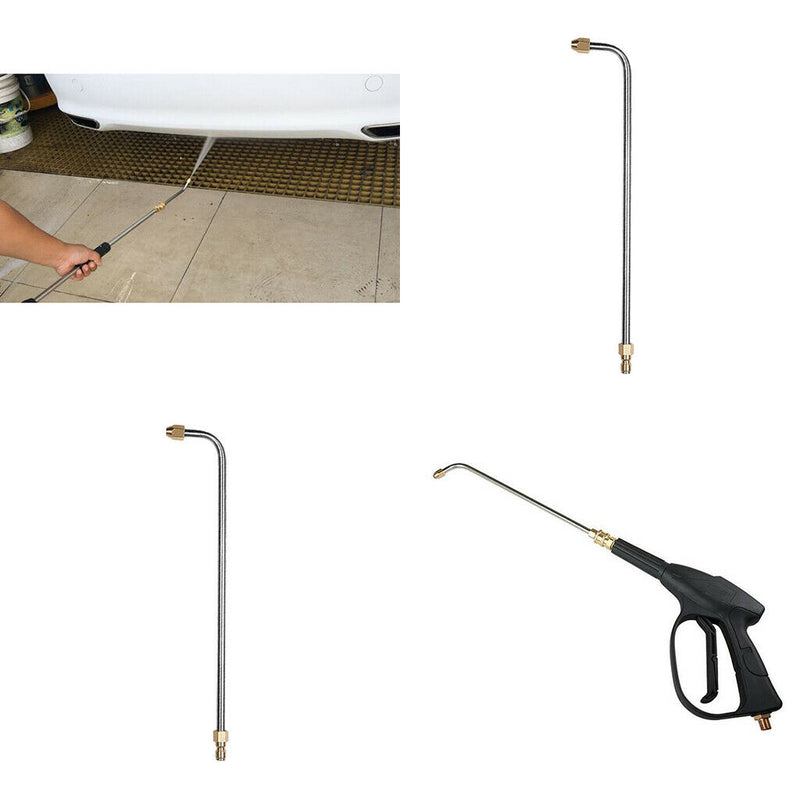 2pcs 90 Degree Angled Lance Extension Wand 1/4 Inch Quick Release Up to 3600PSI