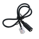 1PC Phone Adapter rj11 to 3.5 female Adapter Convertor Cable PC Computer He