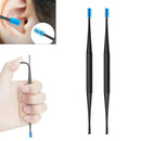 2x Double Spiral Ear Wax Curette Removal Tool