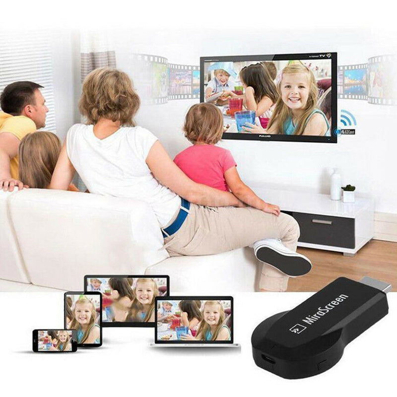 2018 AnyCast WiFi Display Dongle Receiver Airplay Miracast HDMI TV DLNA 1080P